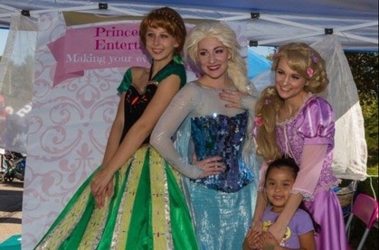 Princesses at a Festival
