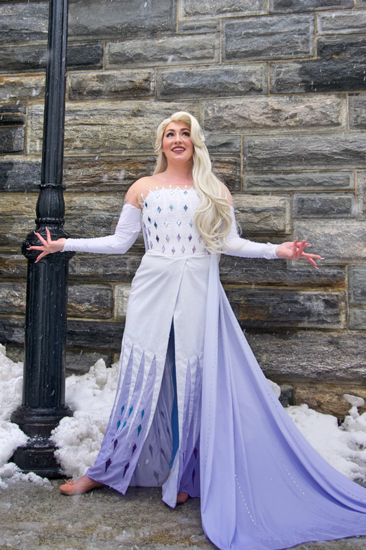 Elsa entertains in NYC birthday parties