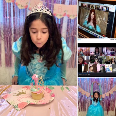 Ariel princess party nyc virtual 